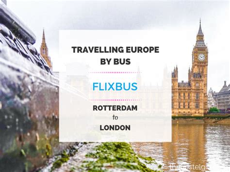 flixbus rotterdam to london